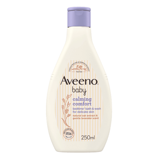 Aveeno Baby Calming Comfort Bedtime Bath & Wash (250ml) SkinStash
