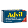 Advil Pain Relievers and Fever Reducer Coated Tablets, 200 Mg Ibuprofen, 200 Count Skinstash