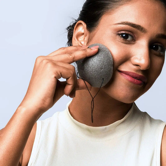 AccuFix - Bamboo Charcoal Konjac Sponge - wellkart