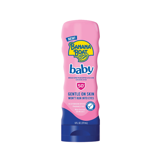 Banana Boat Baby Sunscreen Lotion SPF 50+ Gentle On Skin (177ml) SkinStash