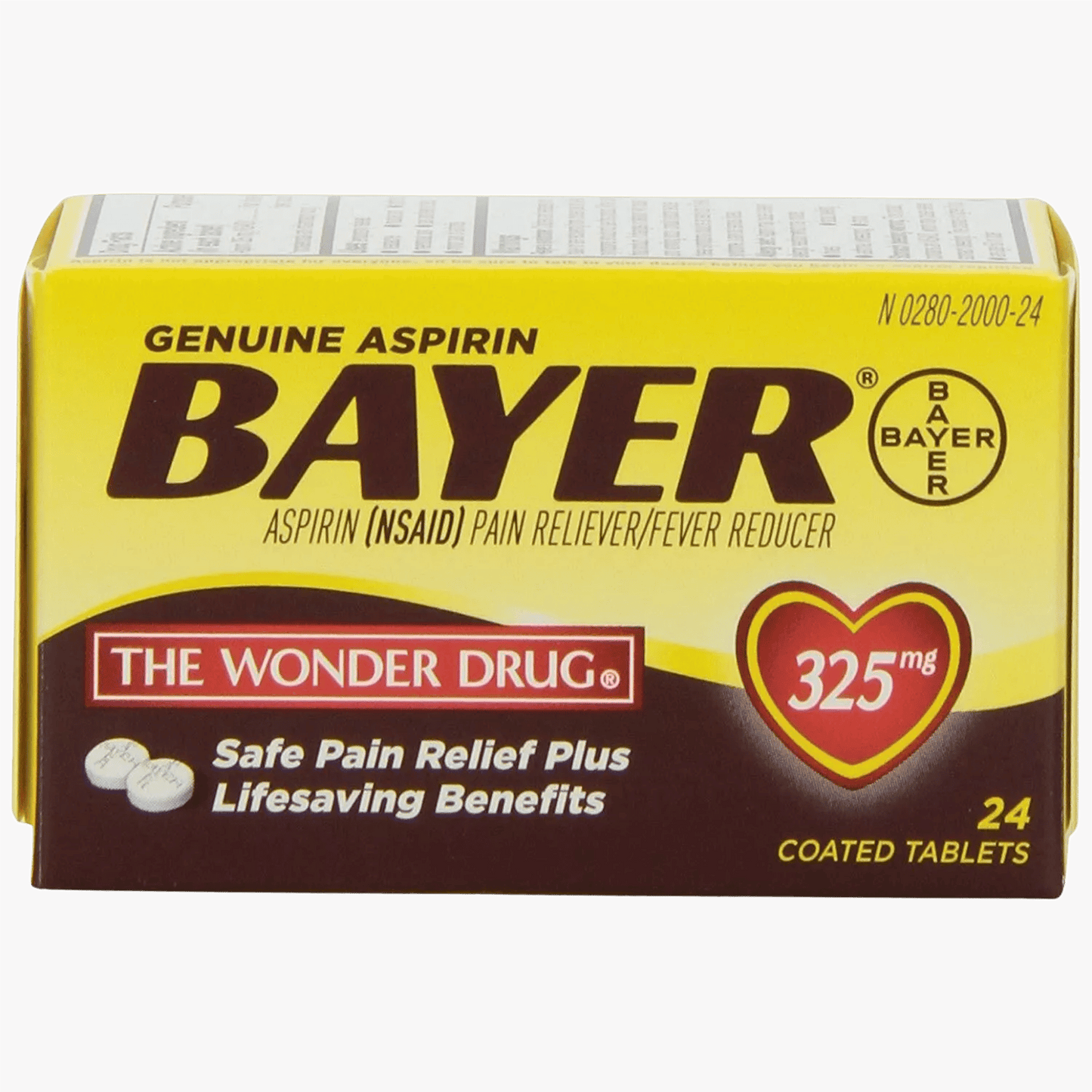 Bayer Genuine Aspirin 24 Tabs SkinStash