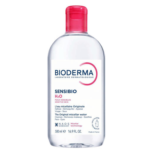 Bioderma Sensibio H2O Micellar Water Makeup Remover (500ml) SkinStash
