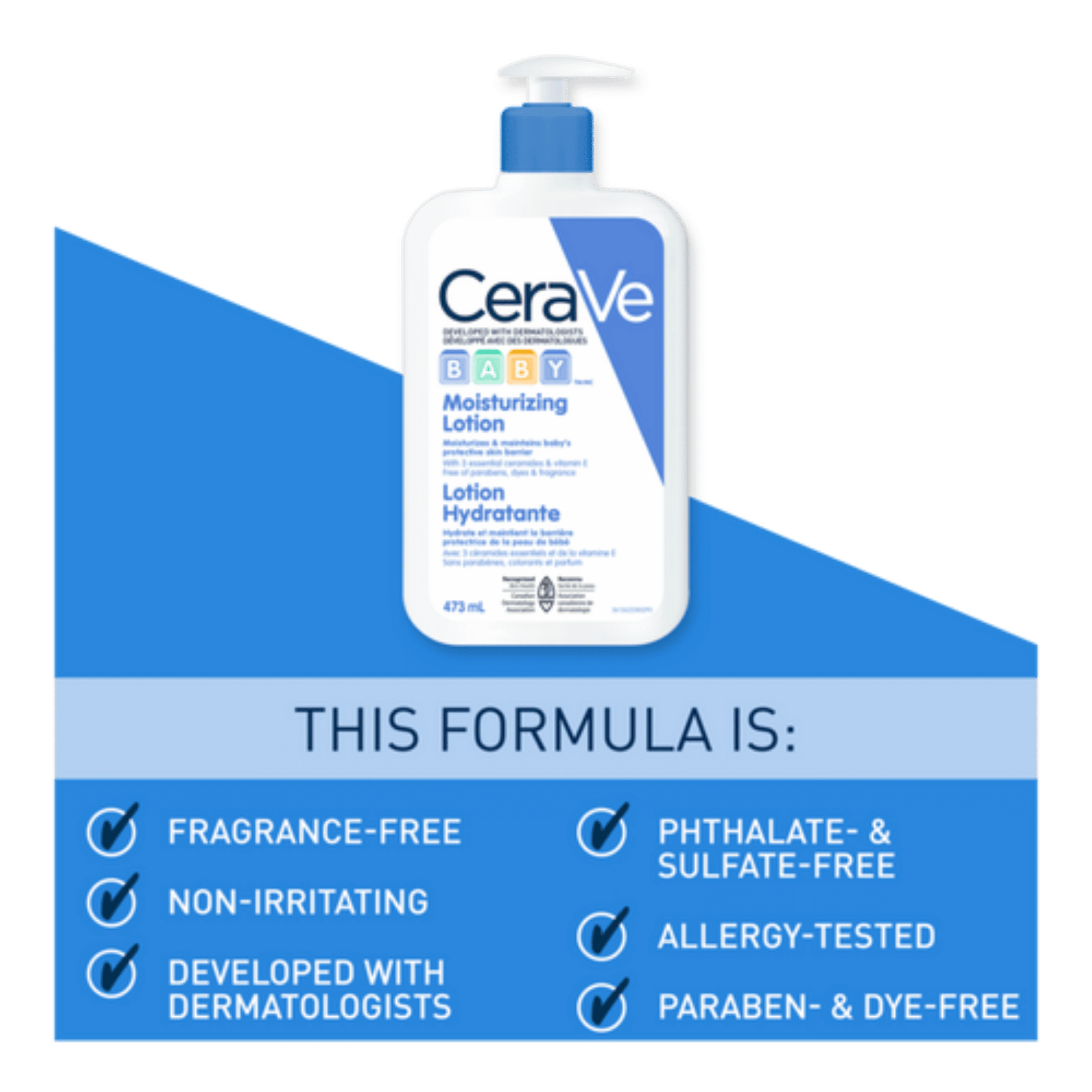 CeraVe Baby Moisturizing Lotion (473ml) Canadian Variant SkinStash