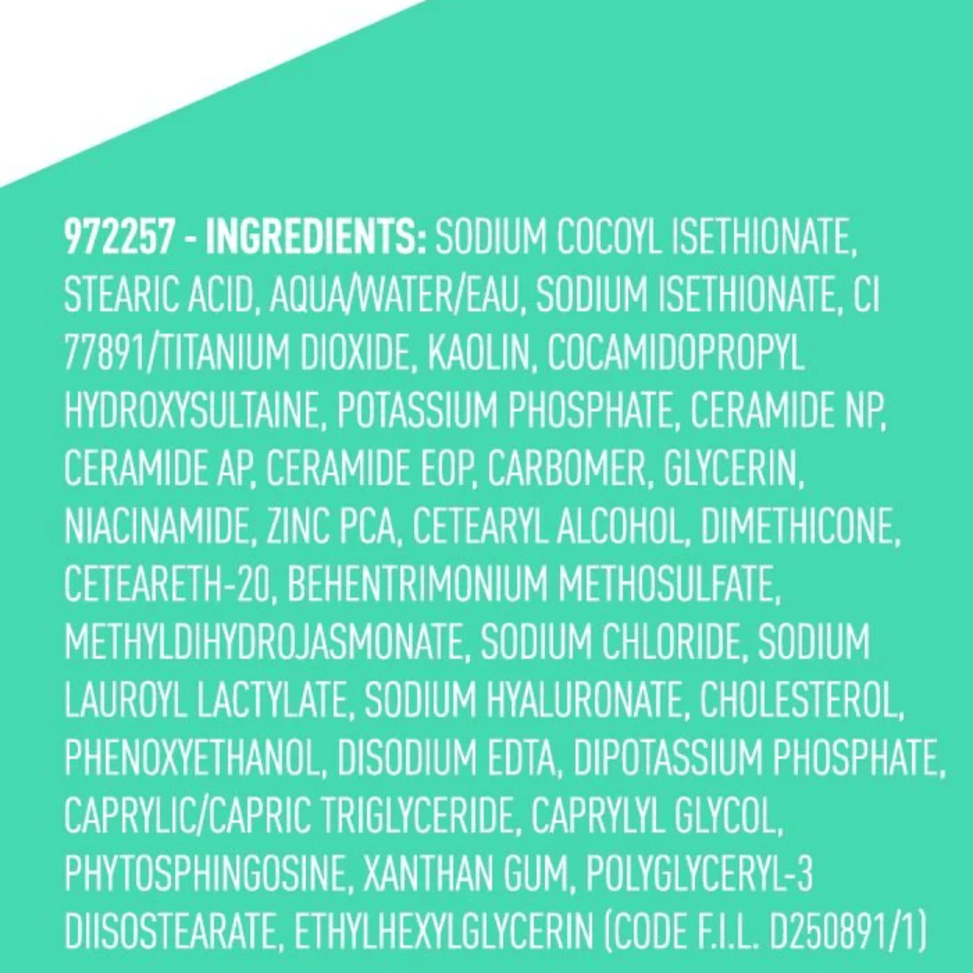 CeraVe Foaming Cleanser Bar For Normal To Oily Skin (128g) SkinStash