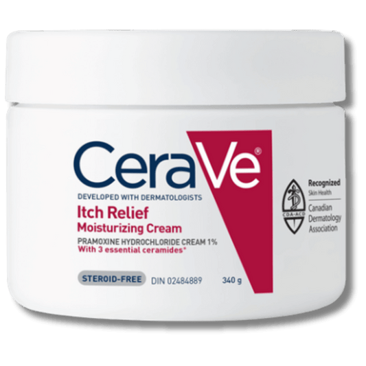 CeraVe Itch Relief Moisturizing Cream (340g) Canadian Variant SkinStash