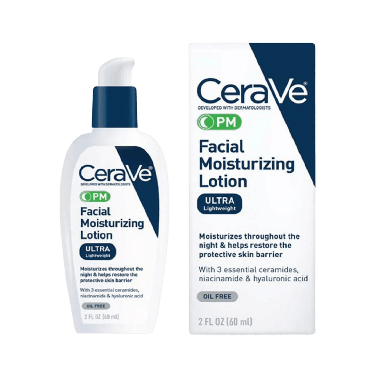 CeraVe PM Facial Moisturizing Lotion Ultra Lightweight - wellkart
