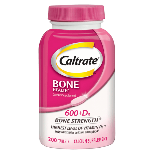 Caltrate 600+D3 Calcium and Vitamin D Supplement (200 Tablets) SkinStash