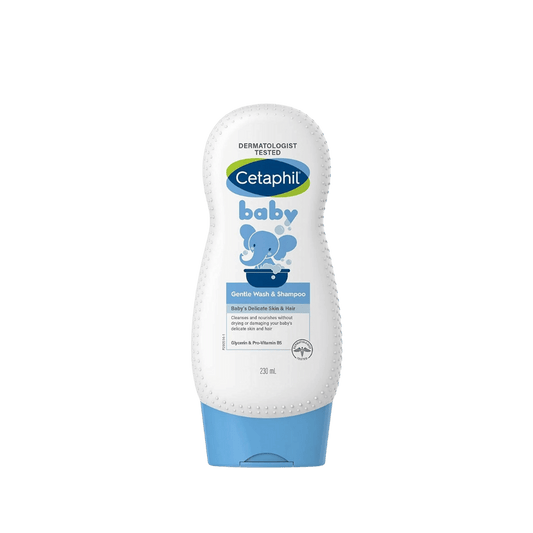 Cetaphil Baby Wash Shampoo Gentle Wash (230ml) SkinStash