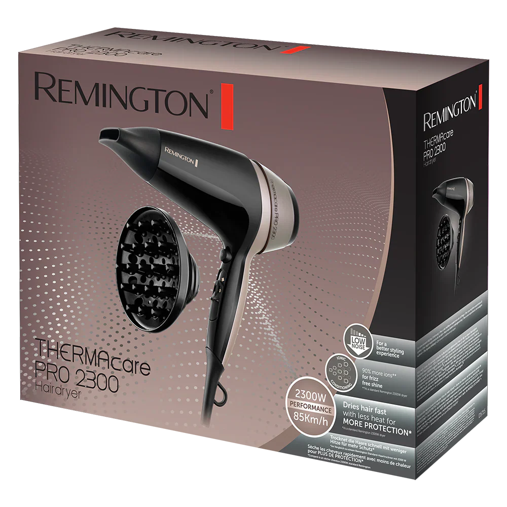 Remington Therma Care Pro 2300 Hair Dryer Model No.D5715 E51 - wellkart
