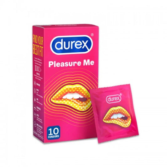 Durex Pleasure Max Condoms, 10-Pack - wellkart