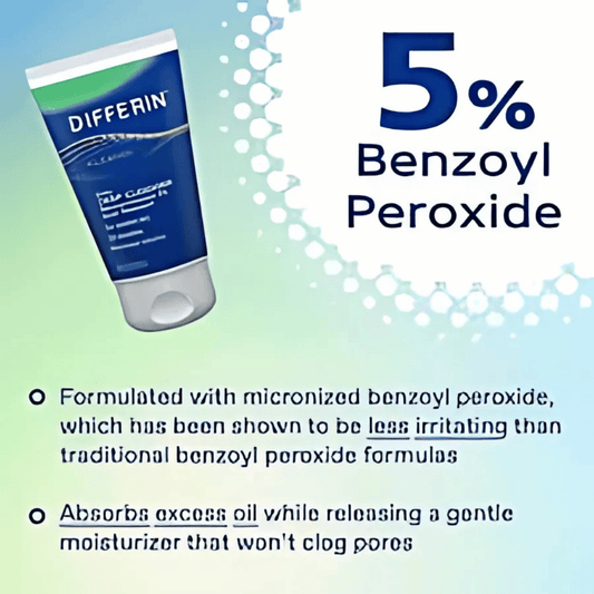 Differin Daily Oil Free Hydrating Cleanser Gentle Face Wash (177ml) SkinStash