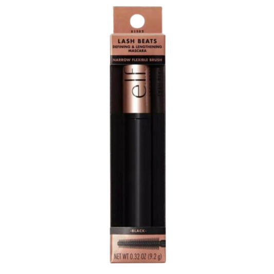 E.L.F Lash Beat Defining & Lengthening Mascara Narrow Flexible Brush (9.2g) - wellkart