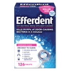 Efferdent Complete Clean Anti-Bacterial Dental Appliance Cleanser (126 Tablets) SkinStash