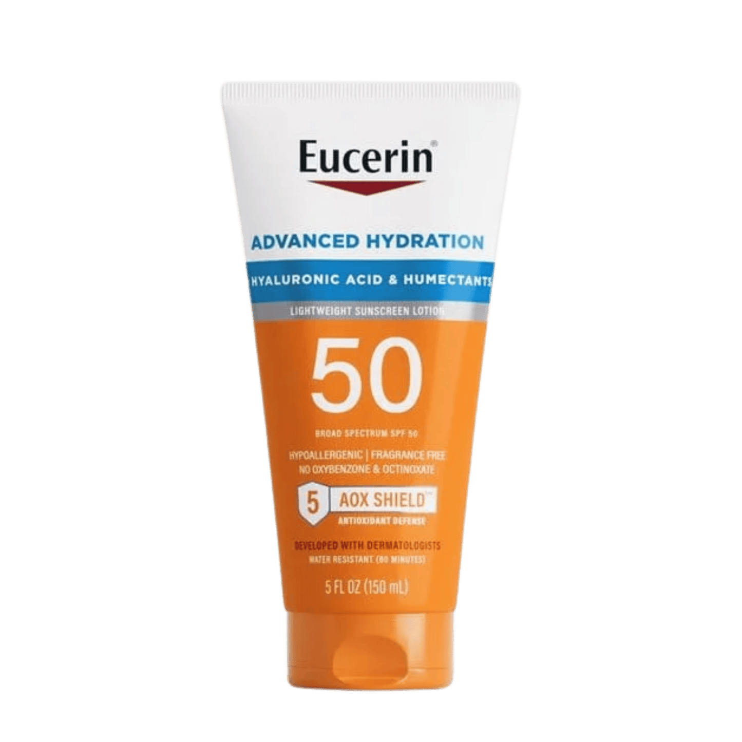 Eucerin Advanced Hydration SPF 50 Sunscreen Lotion (150 ml) SkinStash