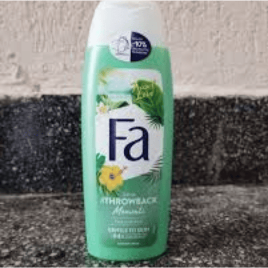 Fa Sense Throwback Moments Fresh Leaves Scent Shower Cream (250 ml) - wellkart