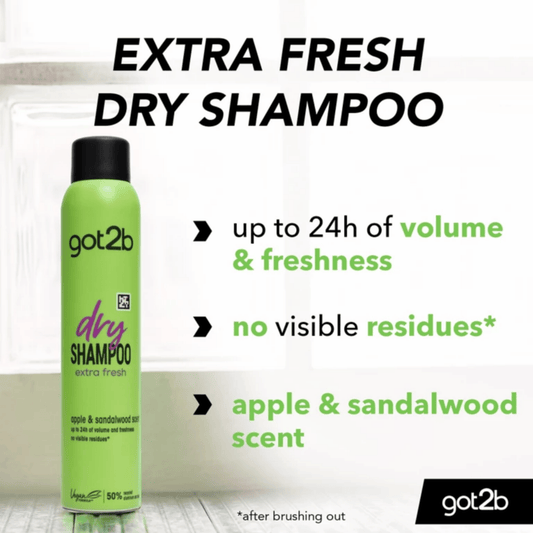 Got2b Dry Shampoo Extra Fresh Dry Shampoo (200ml) SkinStash
