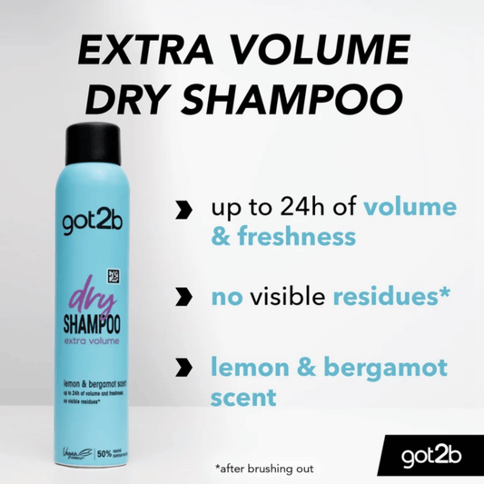 Got2b Dry Shampoo Extra Volume Dry Shampoo (200ml) SkinStash