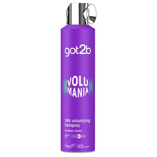 Got2b Volumania 24h Volumising Hair Spray For Insane Volume (250ml) SkinStash