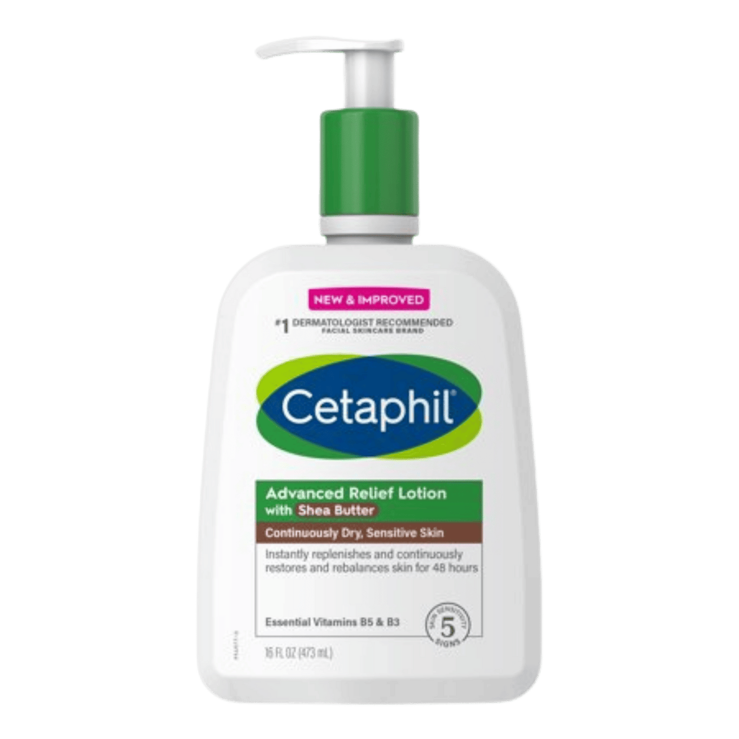 Cetaphil Advanced Relief Lotion with Shea Butter for Dry Sensitive Skin (473ml) skinstash