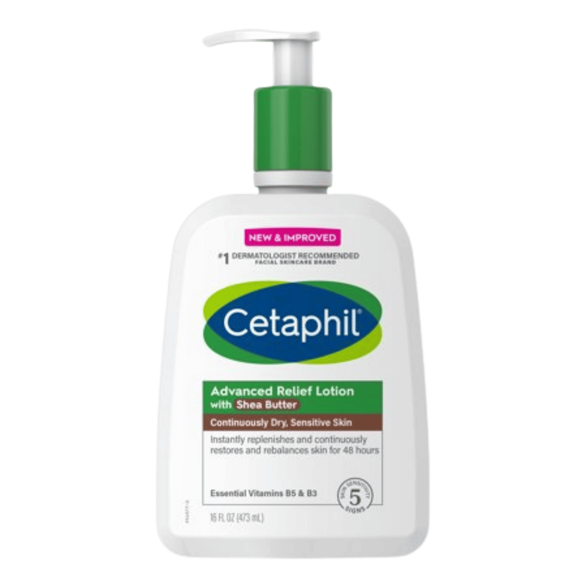 Cetaphil Advanced Relief Lotion with Shea Butter for Dry Sensitive Skin (473ml) skinstash