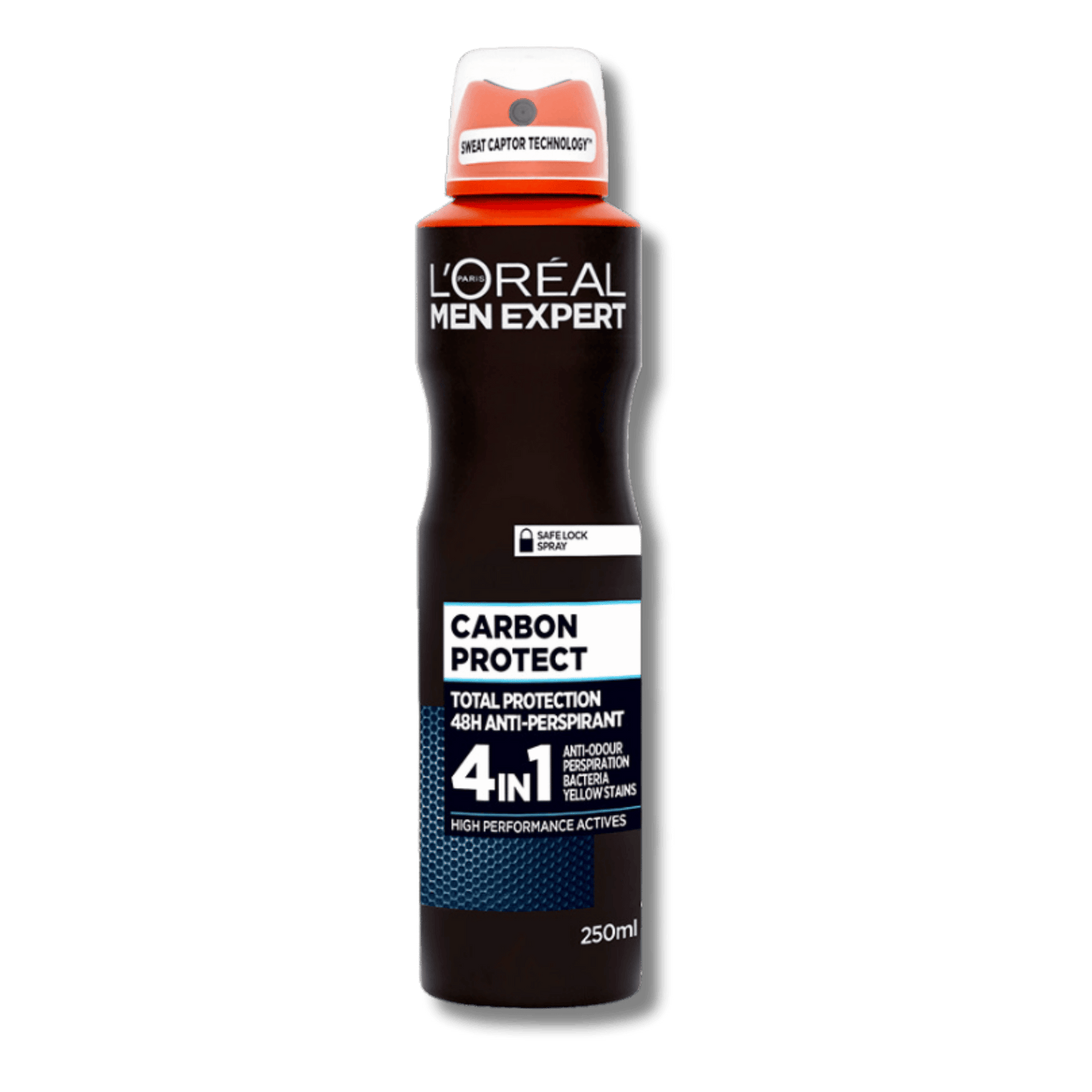 L'Oreal Men Expert Carbon Protect 5 In 1 Deodorant (250ml) SkinStash