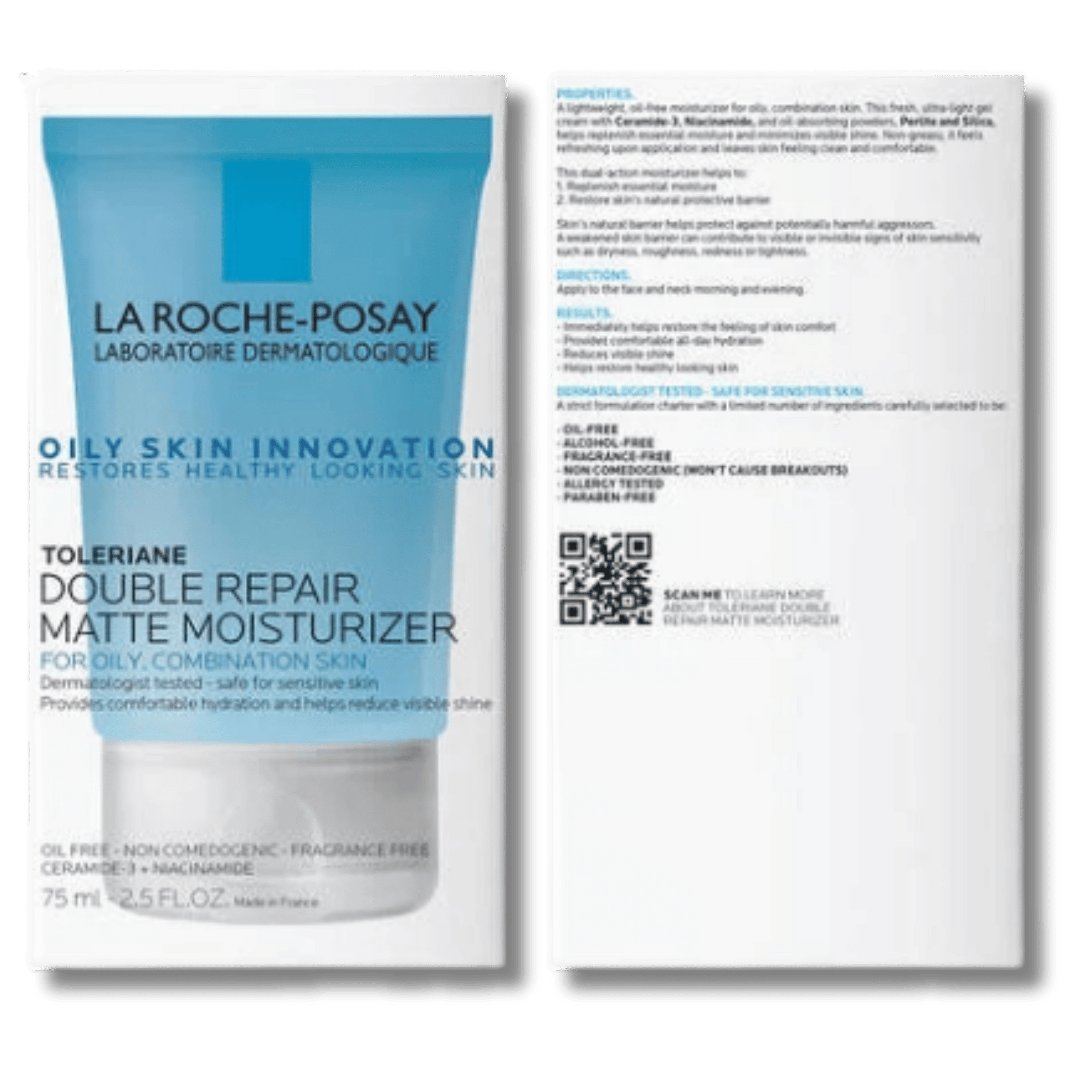 La Roche-Posay Toleriane Double Repair Matte Moisturizer (100ml) SkinStash