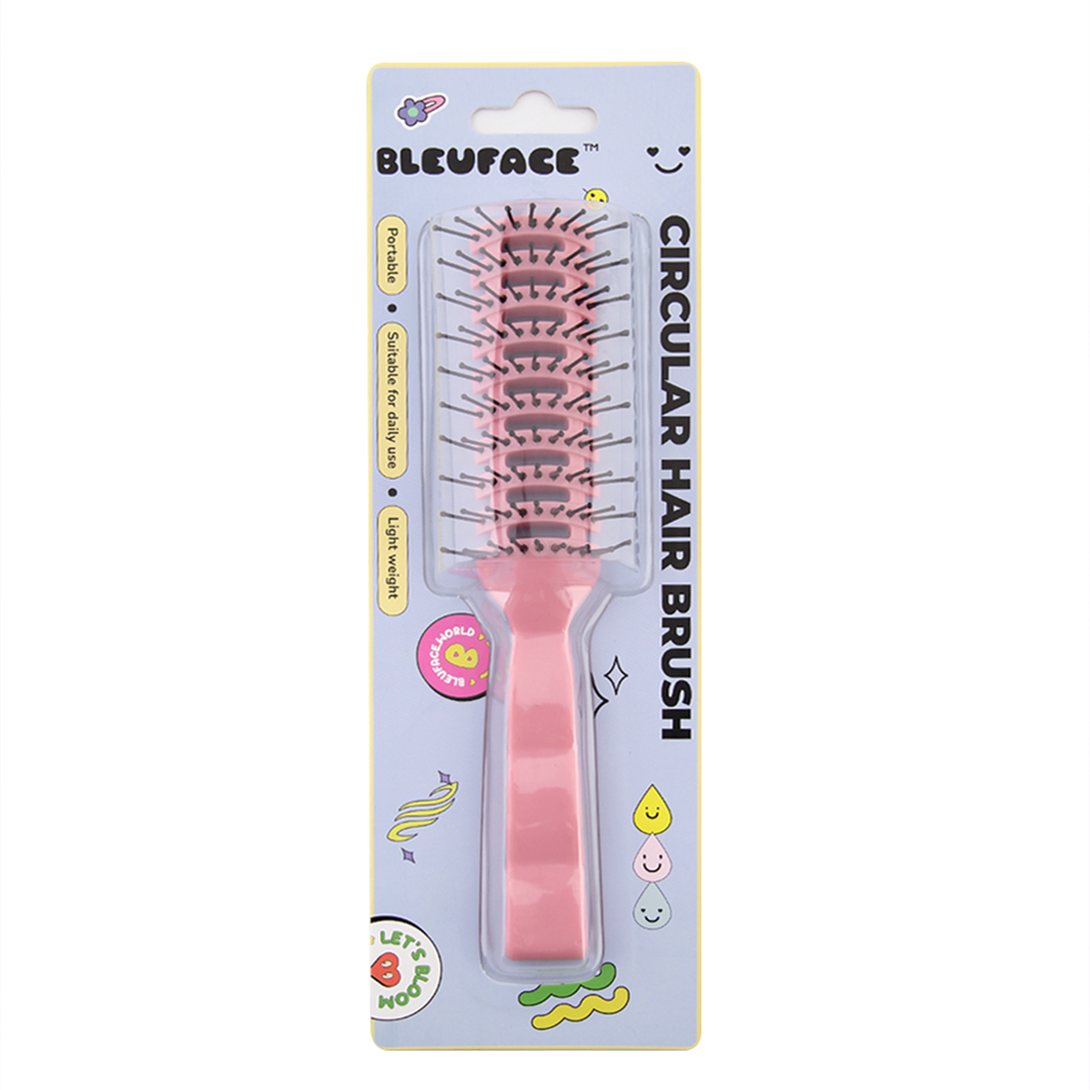 Bleuface - Circular Hair Brush - wellkart