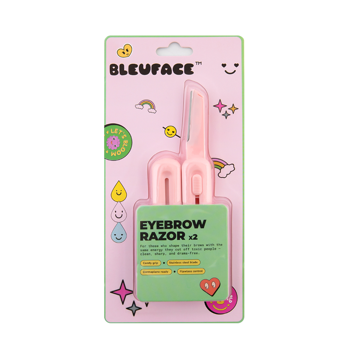 Bleuface - Eyebrow Razor x2 - wellkart