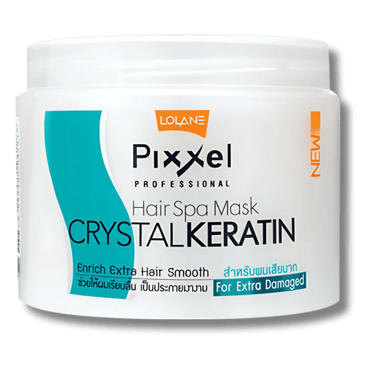 Lolane Pixxel Hair Spa Mask Crystal Keratin For Extra Damaged (450g) SkinStash