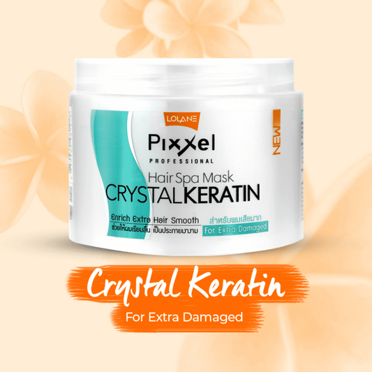 Lolane Pixxel Hair Spa Mask Crystal Keratin For Extra Damaged (450g) SkinStash
