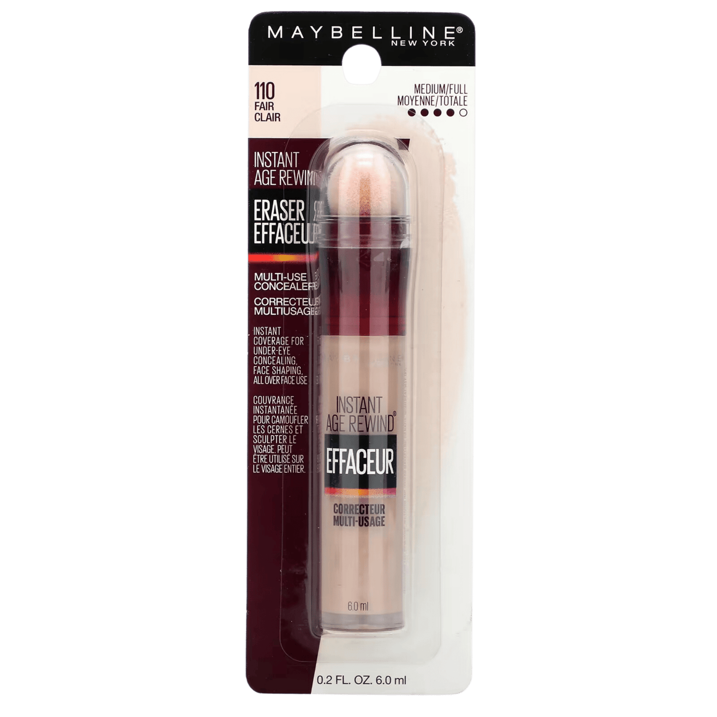 Maybelline Instant Age Rewind Eraser Multi-Use Concealer (6ml) - wellkart