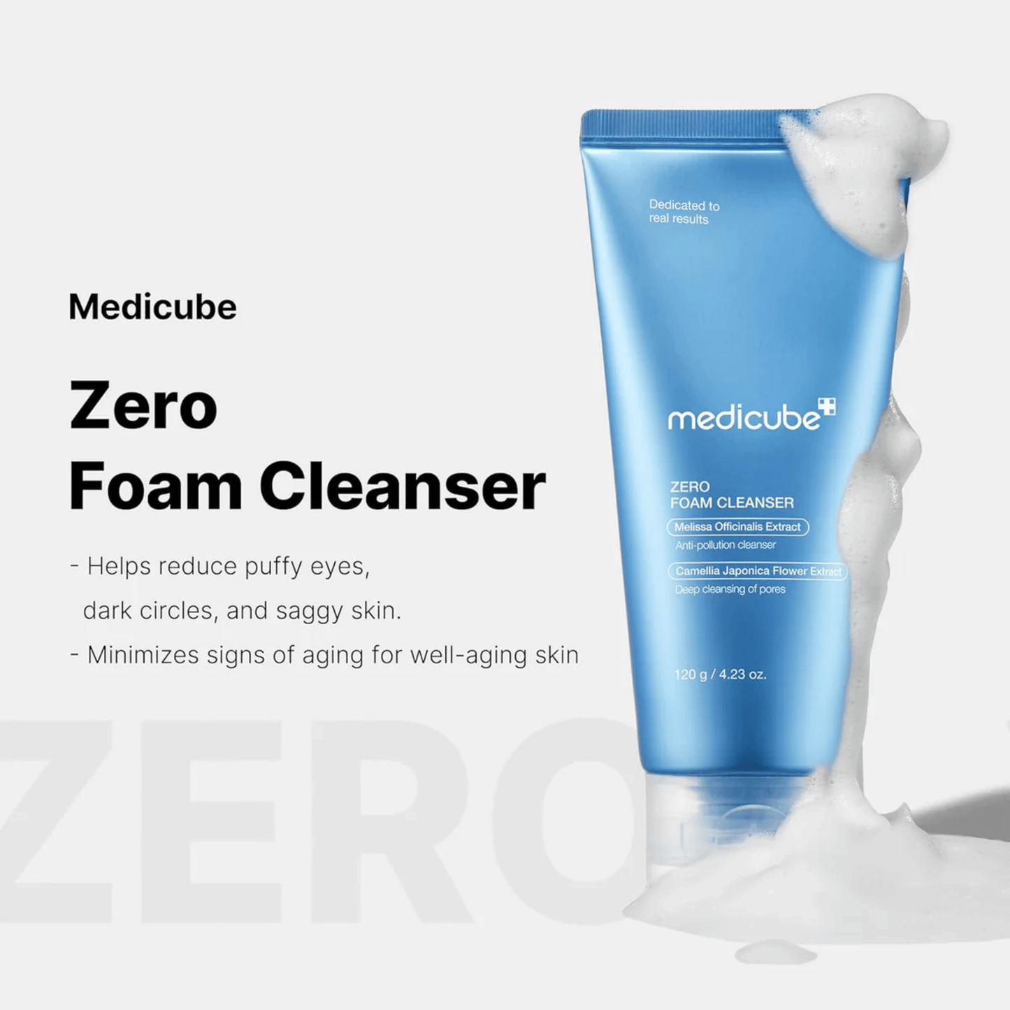 Medicube Zero Foam Cleanser (120g) SkinStash