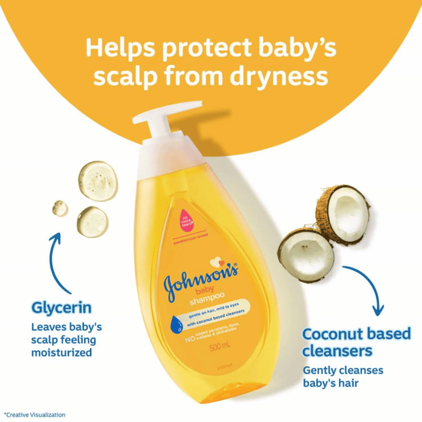 Johnsons Baby Shampoo (200ml) SkinStash
