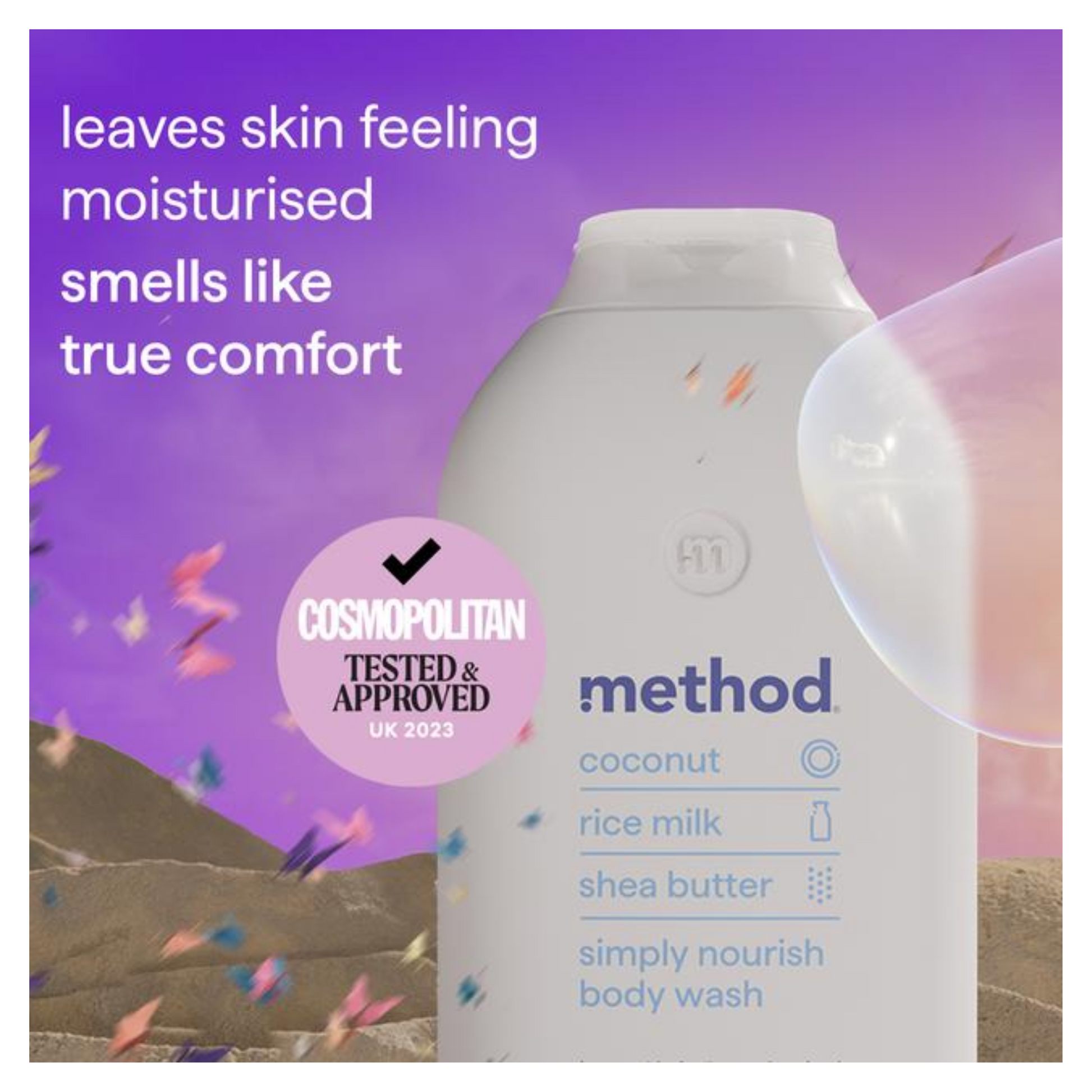 Method Body Wash Simply Nourish (100ml) SkinStash