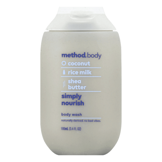 Method Body Wash Simply Nourish (100ml) SkinStash