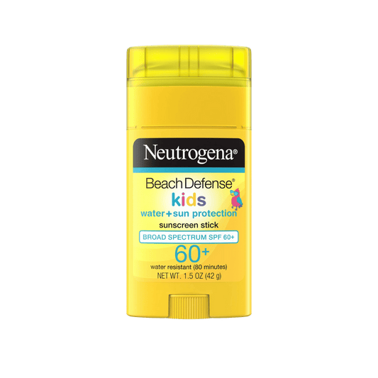 Neutrogena Beach Defense Kids Sunscreen Stick With Broad Spectrum Spf 60+ (42g) SkinStash