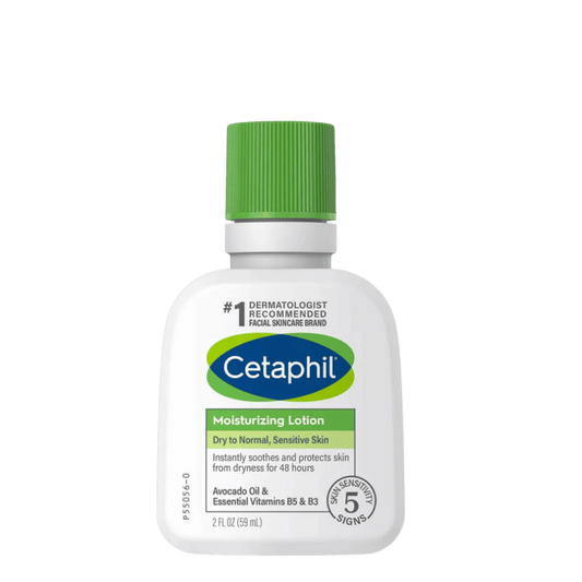 Cetaphil Moisturizing Lotion Dry to Normal Sensitive Skin (59ml) SkinStash