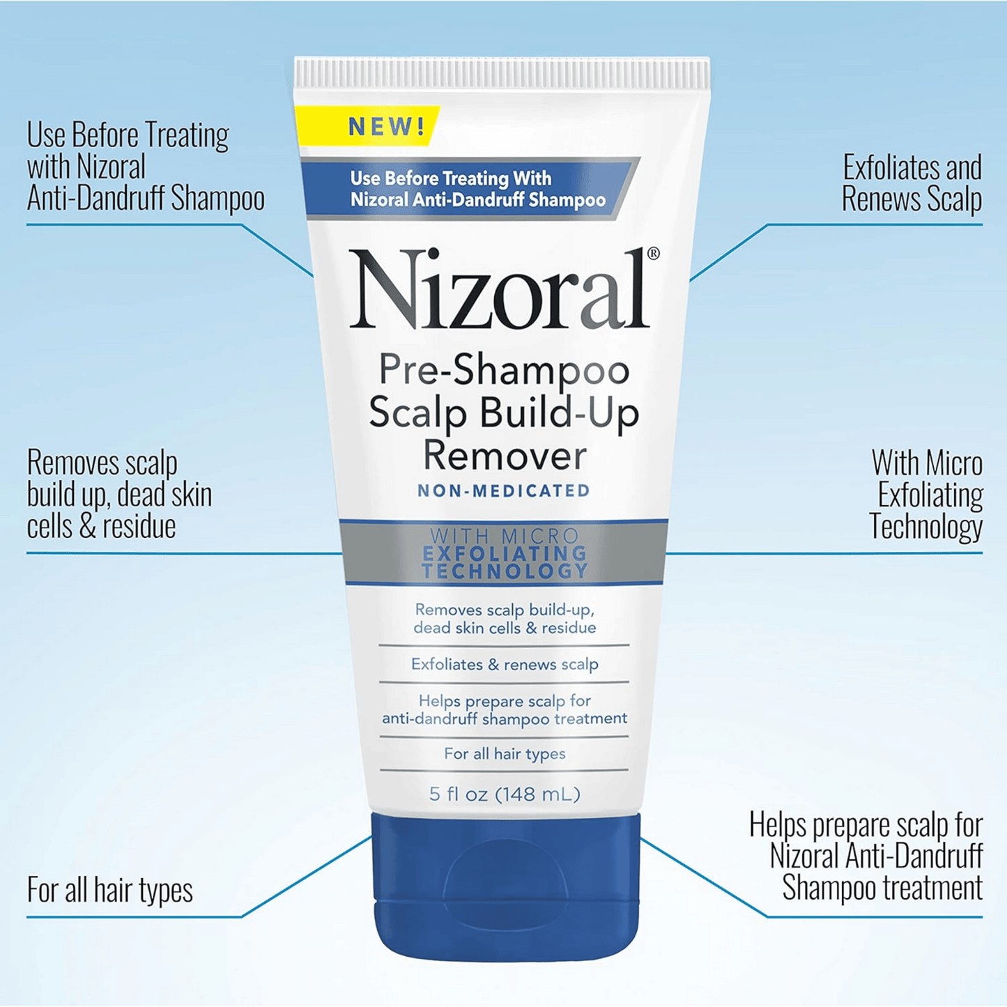 Nizoral Pre-Shampoo Scalp Build-Up Remover (148 ml) SkinStash