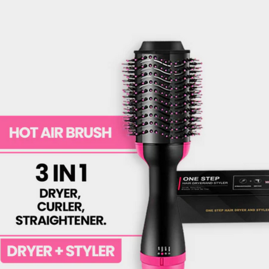 One Step Hot Air Brush Dryer + Styler