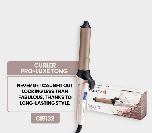 Remington Curler Pro-Luxe Tong - Ci9132 - wellkart