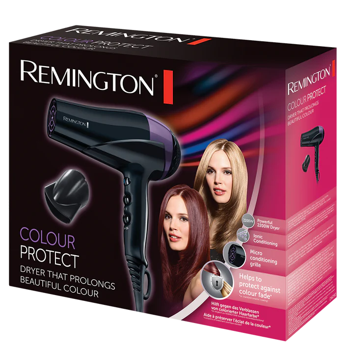Remington D6090 220W Colour Protect hair Dryer REMINGTON