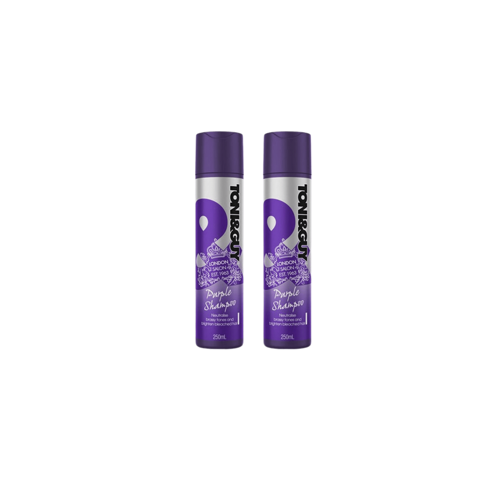 Toni & Guy Brighten Bleached Purple Shampoo (250ml) - wellkart