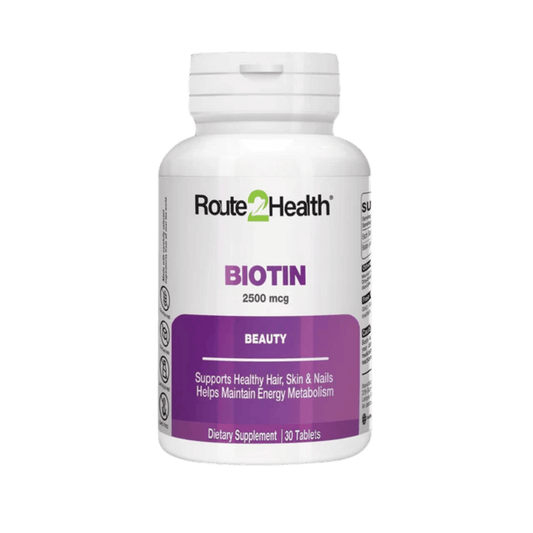 Route2Health Biotin 2500mcg (tab 30) SkinStash