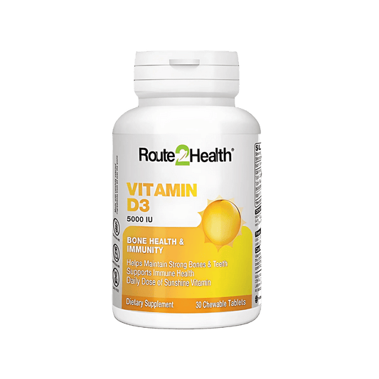 Route2Health Vitamin D3 5000 IU (tab 30) SkinStash