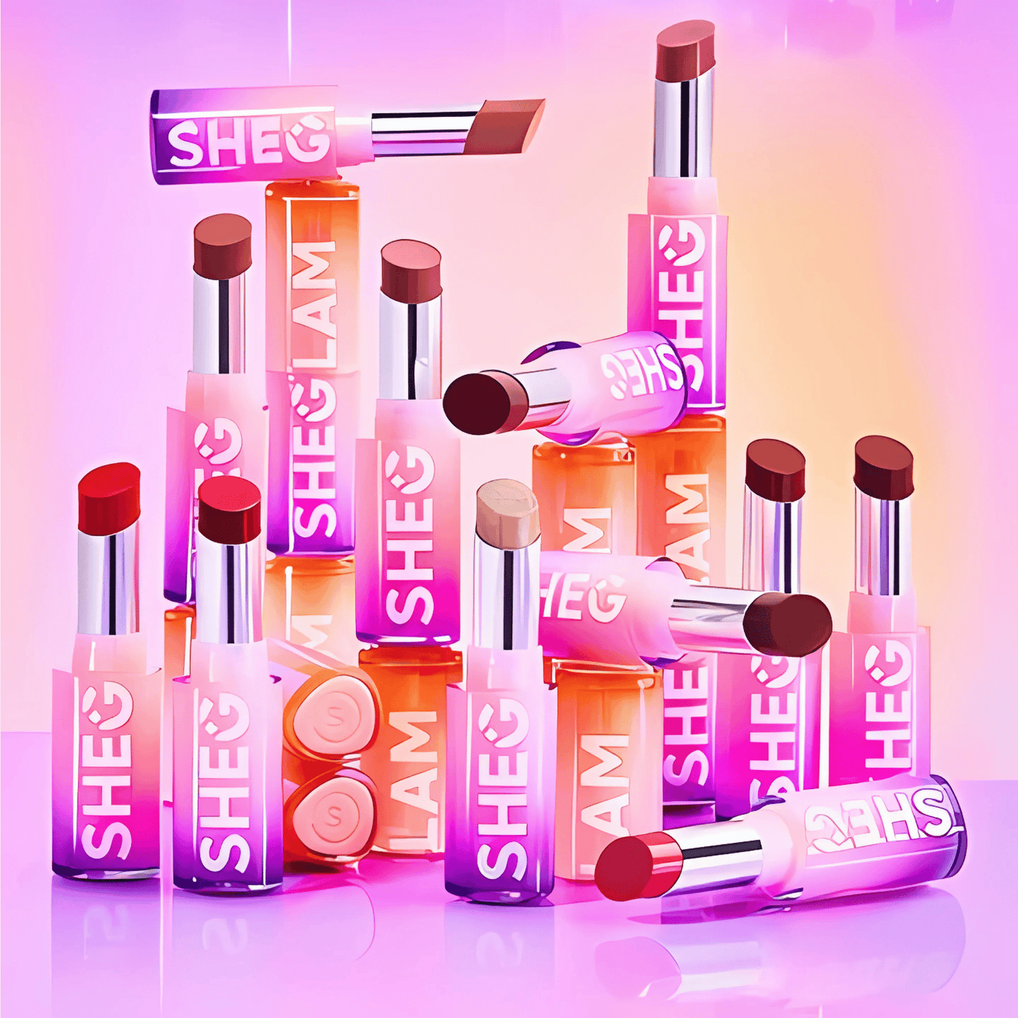 Sheglam Mirror Kiss High Shine Lipstick (2.9g) SkinStash