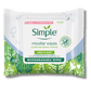 Simple Kind to Skin Biodegradable Micellar Facial Wipes 20 Ct SkinStash