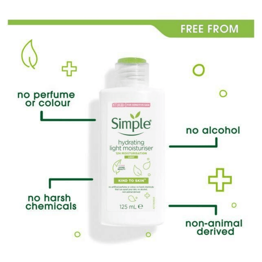Simple Hydrating Light Moisturiser (125ml) - wellkart