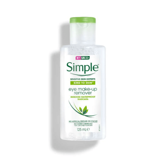 Simple Serum Infused Eye Make-Up Remover (125ml) - wellkart