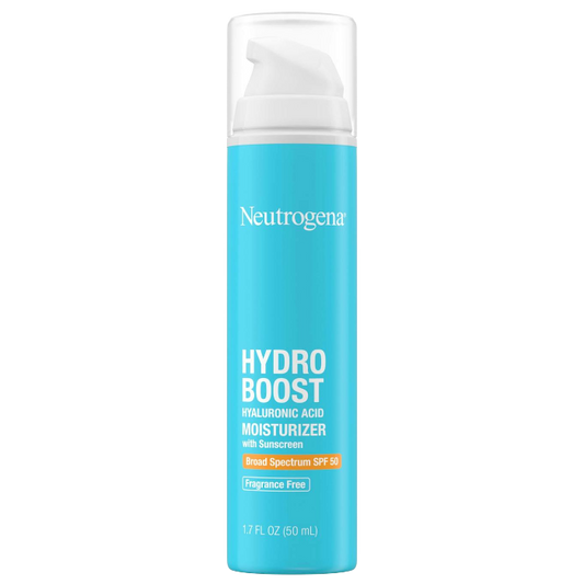 Neutrogena Hydro Boost Hyaluronic Acid Moisturizer With Sunscreen SPF 50 (50ml) SkinStash