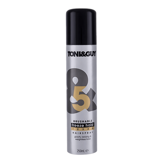 Toni & Guy Brushable Freeze Hold Hairspray (250ml) SkinStash
